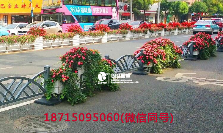 PVC品字型花箱圖片