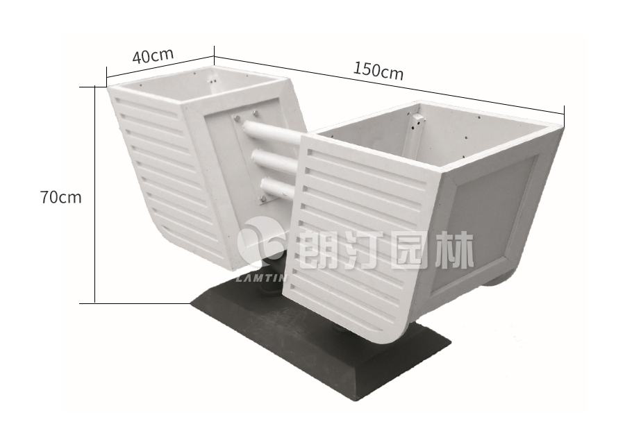 市政園林景觀花箱尺寸圖